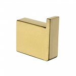 Cavallo Brushed Gold Square Robe Hook